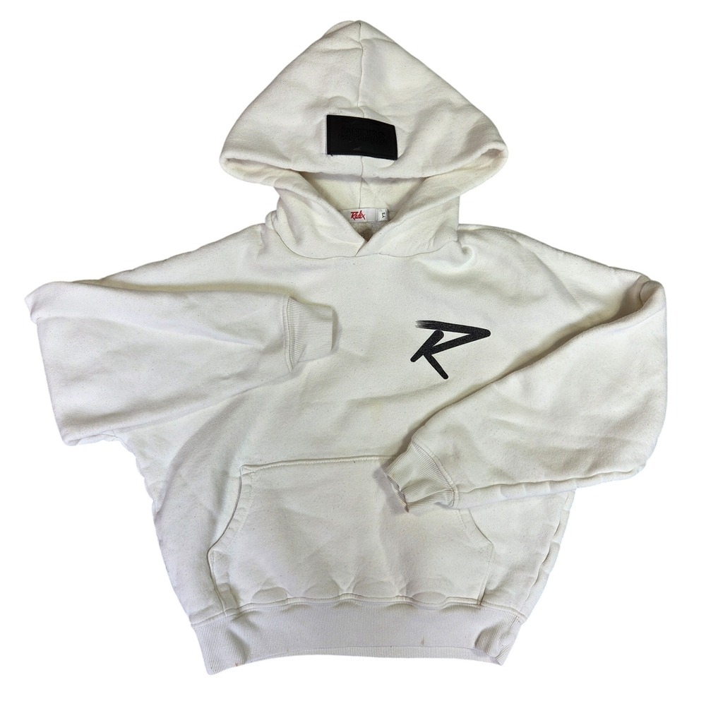 Radix Dance Tour 23-24 Hoodie Kids XS Off-White Cotton Pullover Sweatshirt USA